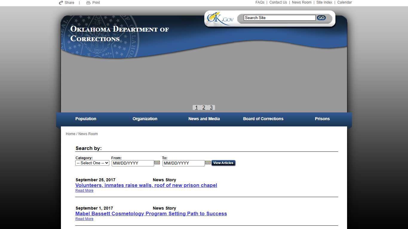 Oklahoma Department of Corrections